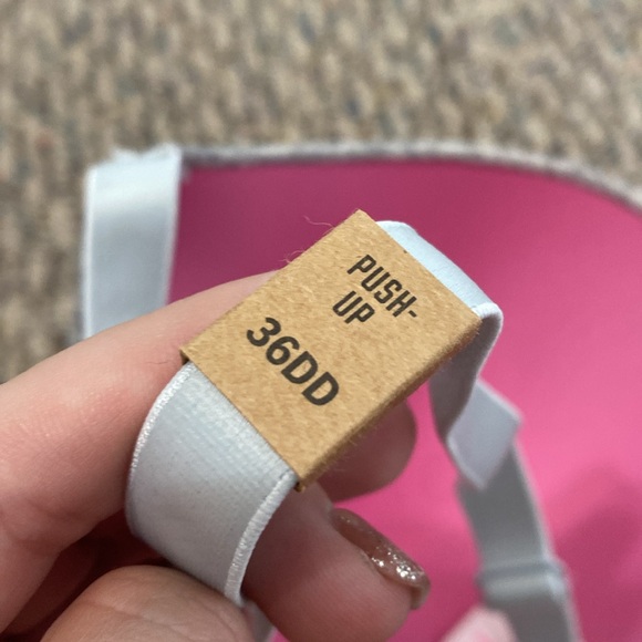 NWOT Push Up Victorias Secret Bra Grey 36DD - Picture 4 of 4